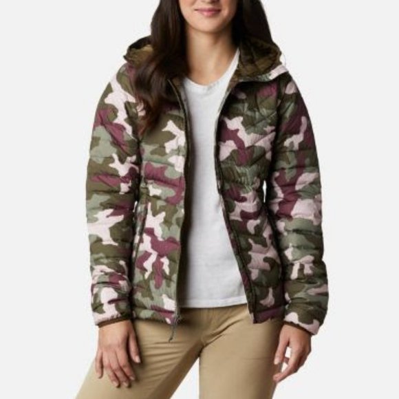 Columbia Women's Powder Lite Hooded Jacket - M - Picture 1 of 3
